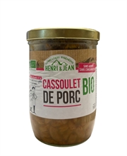 Cassoulet de porc Bio